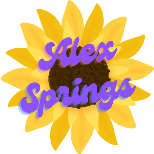 Alex Springs Starter Logo Sticker